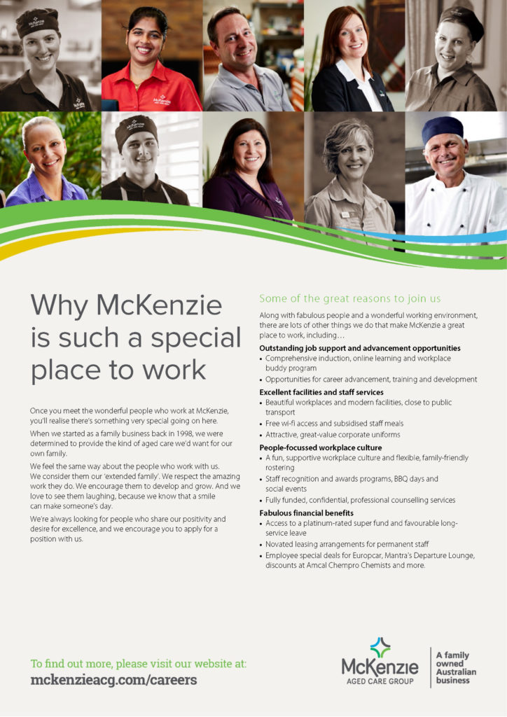 McKenzie A4 Benefits 2015